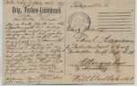 AK Lübeck Alte Travespeicher viele Menschen Feldpost 1915