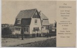 VERKAUFT !!!   AK Dresden Gittersee Pat. Drahtlehmbau Haus in Eigenheimstraße Paetz Schönebeck 1910 RAR Sammlerstück