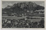 AK Foto Niederaudorf am Inn Ortsansicht mit Kaisergebirge 1940