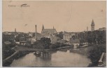AK Cottbus Stadtpark mit Elektrizitätswerk 1924