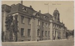 VERKAUFT !!!   AK Jena Kaiserl. Postamt und Schillerstrasse 1928 RAR