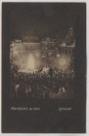 AK Jena Marktplatz zu Sylvester viele Menschen 1912