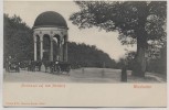 AK Wiesbaden Nerotempel auf dem Neroberg Pferdekutschen 1910