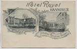 AK Hannover Hotel Royal Bes. Christian Kasten 1900
