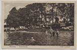 AK Grünheide (Mark) Werlsee Insel Lindwall Menschen und Zelte 1925