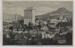 AK Jena Ortsansicht mit Zeiss Hochhaus und Bahngleis 1937