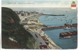 AK Helgoland Blick auf das Unterland Nordsee 1910