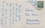 VERKAUFT !!!   AK Foto Hannover Bahnhofstraße mit Blick auf Europahaus bei Nacht mit Autos 1955