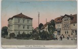 AK Gruß aus Ebersbach in Sachsen Gemeinde-Amt viele Menschen 1910