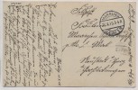 AK Marburg Partie a. d. Biegenstrasse Restauration Frankfurter Hof Feldpost 1915 RAR