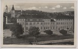 AK Foto Biberach an der Riß Postamt mit Bahngleis Bus 1940 RAR