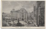 AK Elberfeld Wuppertal Neumarkt mit Rathaus Straßenbahn 1915