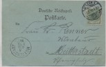 Mondschein-AK Gruss aus Uelzen Gudestraße 1898