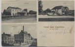 AK Gruß aus Capellen an der Erft Kapellen (Grevenbroich) Bahnhof Mühle Brauerei Feldpost 1915