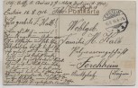 AK Erstein Zuckerfabrik am Rhein-Rhone-Kanal Elsass Bas-Rhin Frankreich Feldpost 1916 RAR