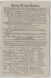 AK Lagarde Geistkirch Xousse Marsa-Wona-Karte Landkarte 1.WK Moselle Frankreich 1915
