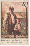 AK Patriotika Propaganda Hilfsverein für Deutschböhmen und Sudetenland Hände weg von deutscher Heimaterde Gedicht 1940 RAR