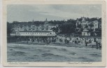 AK Ostseebad Zinnowitz Strand mit Herrenbad Häuser 1925