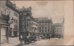 VERKAUFT !!!   AK Regensburg Krauterermarkt mit Pferdekutsche 1910 Selten RAR
