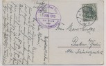 AK Helgoland Vogelperspektive Stempel Schnelldampfer Prinzessin Heinrich 1910
