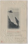 Präge-AK Stubbenkammer auf Rügen Königsstuhl b. Sassnitz 1915