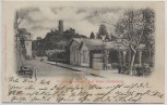AK Kurfürstenstrasse und Ruine Godesberg b. Bonn 1902