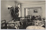 AK Foto Weesenstein Cafe Liebscher Innenansicht Müglitztal Sächsische Schweiz 1960