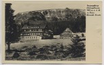 AK Foto Riesengebirge Schlingelbaude m. Prinz-Heinrich-Baude b. Krummhübel Karpacz Schlesien Polen 1940