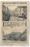 AK Gruss aus Schramberg Lauterbachstraße m. Handlung v. Franz Schinle Marktplatz 1904 RAR