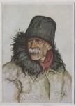 Künstler-AK Otto Engelhardt Kyffhäuser Bauer Gottlieb Ludwig Vom großen Treck VDA Nr. 4 1935