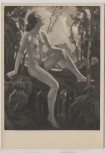VERKAUFT !!!   Künstler-AK Ernst Liebermann Najade an der Quelle Akt München Haus der Deutschen Kunst HDK 408 2 1935