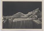 VERKAUFT !!!   Künstler-AK Johann Schult Aktbild einer jungen Tänzerin München Haus der Deutschen Kunst HDK 321 1935