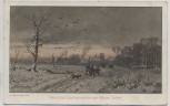 Künstler-AK A. Stademann Herzliche Glückwünsche zum Neuen Jahre Wanderer Soldaten im Schnee 1911