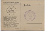 AK Drucksache Berlin Schöneberg Deutsche Krieger-Fechtanstalt W 30 Sonderstempel 1940 RAR