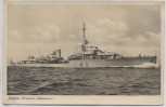 VERKAUFT !!!   AK Foto Zerstörer Hermann Schoemann 1940