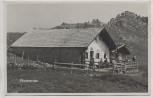 VERKAUFT !!!   AK Foto Klausneralm Elland-Alm b. Aschau im Chiemgau 1936 RAR