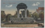 VERKAUFT !!!   AK Zeitz Arnold-Brunnen Feldpost 1915