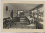 AK Foto Eichicht Saale Hohenwarte Gasthaus Müller Innenansicht b. Kaulsdorf 1954