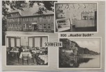 VERKAUFT !!!   AK Mehrbild Schwerin HOG Mueßer Bucht Gaststätte Innenansicht 1966