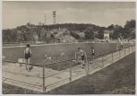 VERKAUFT !!!   AK Foto Petersberg bei Halle (Saale) Bergbad 1969