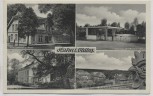 VERKAUFT !!!   AK Mehrbild Hahn in Oldenburg Schützenhof Bahnhof .. b. Rastede 1954