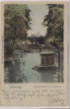 VERKAUFT !!!   AK Eilenburg Schwanenteich und Schloss 1901 RAR