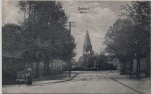 AK Gettorf Markt mit Kirche 1910