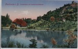 AK Karlsruhe Lauterberg mit Schwarzwaldhaus 1910