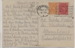 AK Magdeburg die bunte Stadt Rathaus mit Menschen 1922
