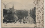 AK Stuttgart Johanniskirche und Feuerseeplatz Feuersee 1905