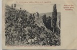 Künstler-AK Saarbrücken Gruss von den Spicherer Höhen 1870 1911