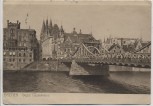 AK Bremen Grosse Weserbrücke 1912