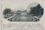 AK Leipzig Palmengarten Eingang an der Frankfurter Strasse 1900