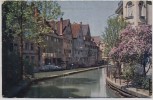 AK Ulm an der Donau Partie an der Blau 1920